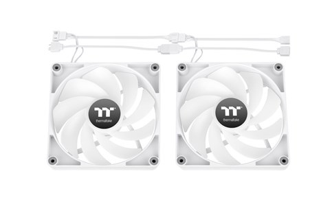 CT140 Reverse ARGB Sync PC Cooling Fan White 2 Pack (CL-F176-PL14SW-A)