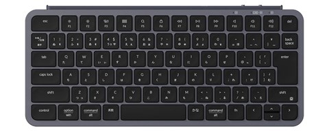 B1P-K1-JIS Keychron B1 Pro ウルトラスリム ワイヤレスキーボード - JIS配列（テンキーレス） / シザースイッチ（本体カラー：スペースグレー）