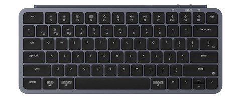 B1P-K1-US Keychron B1 Pro ウルトラスリム ワイヤレスキーボード - US配列（テンキーレス） / シザースイッチ（本体カラー：スペースグレー）