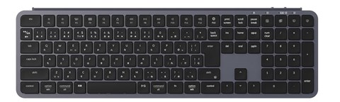 B6P-K1-JIS Keychron B6 Pro ウルトラスリム ワイヤレスキーボード - JIS配列（テンキー付 / 100%フルサイズ） / シザースイッチ（本体カラー：スペースグレー）