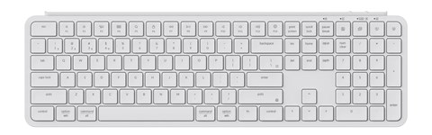 B6P-K2-US Keychron B6 Pro ウルトラスリム ワイヤレスキーボード - US配列（テンキー付 / 100%フルサイズ） / シザースイッチ（本体カラー：ホワイト）