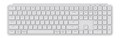 B6P-K2-US Keychron B6 Pro ウルトラスリム ワイヤレスキーボード - US配列（テンキー付 / 100%フルサイズ） / シザースイッチ（本体カラー：ホワイト）