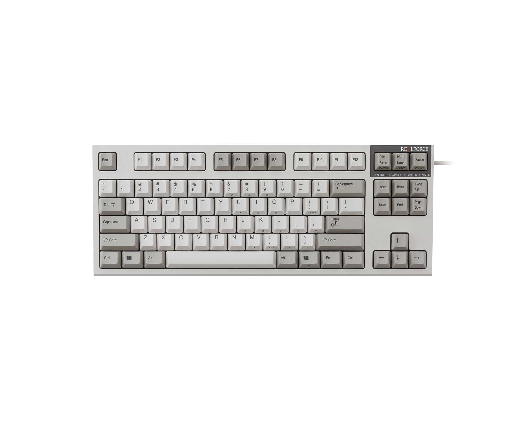 R2tl Us3 Iv Realforce Tkl 87キー英語配列 All30g 標準モデル アイボリー キーボード 入力機器 Pc パーツと自作パソコン 組み立てパソコンの専門店 1 S Pcワンズ