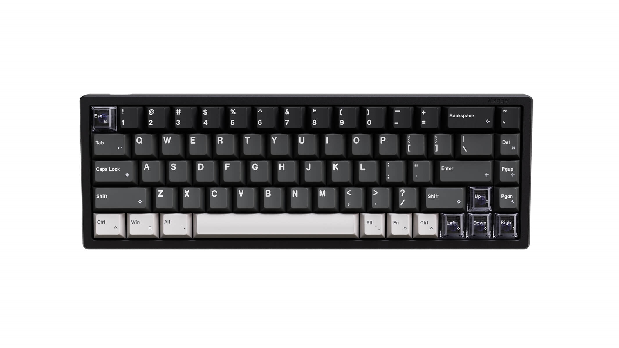 数量限定セール  LUMINKEY Magger キーボード | Ano-Black Performance HE 68 キーボード