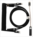 GRAPHT ライティングコイルケーブルUltra USB TypeC-A (ブラック) GRT052-BLK-ONE
