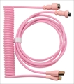 GRAPHT コイルケーブル USB TypeC-A (ピンク) GRT053-PNK-ONE