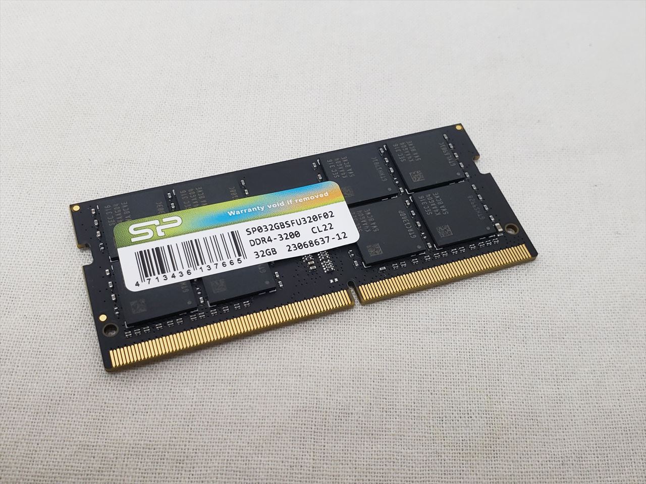 新品 2点 Crucial ノートPC用増設メモリ 32GB DDR4 2666 Crucial 32GB