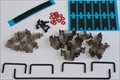 DUROCK Screw-In Stabilisers V3 Smokey Black (2u x4, 6．25u x1 set)