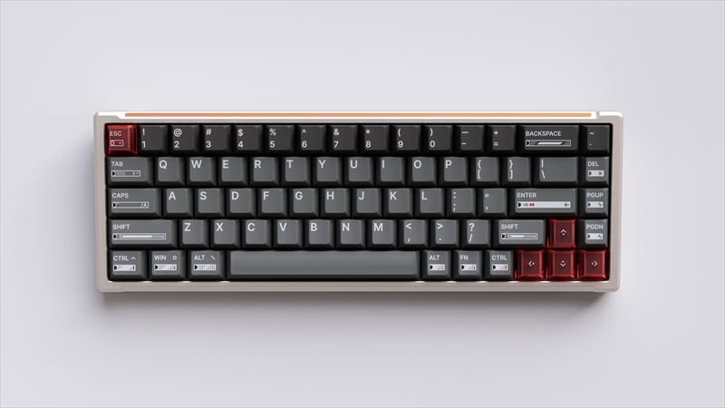 LUMINKEY Magger 68 HE Professional Ano-Champagne Gold