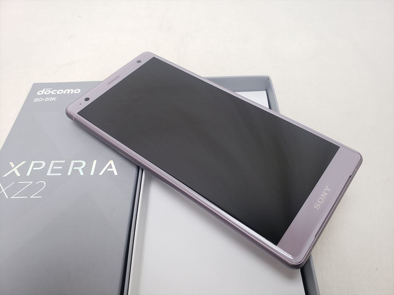 ◆動確済み、美品◆ Xperia XZ2 SO-03K SIM解除済 SIMロック解除済】docomo Sony Xperia XZ2 SO-03K Ash Pink|中古