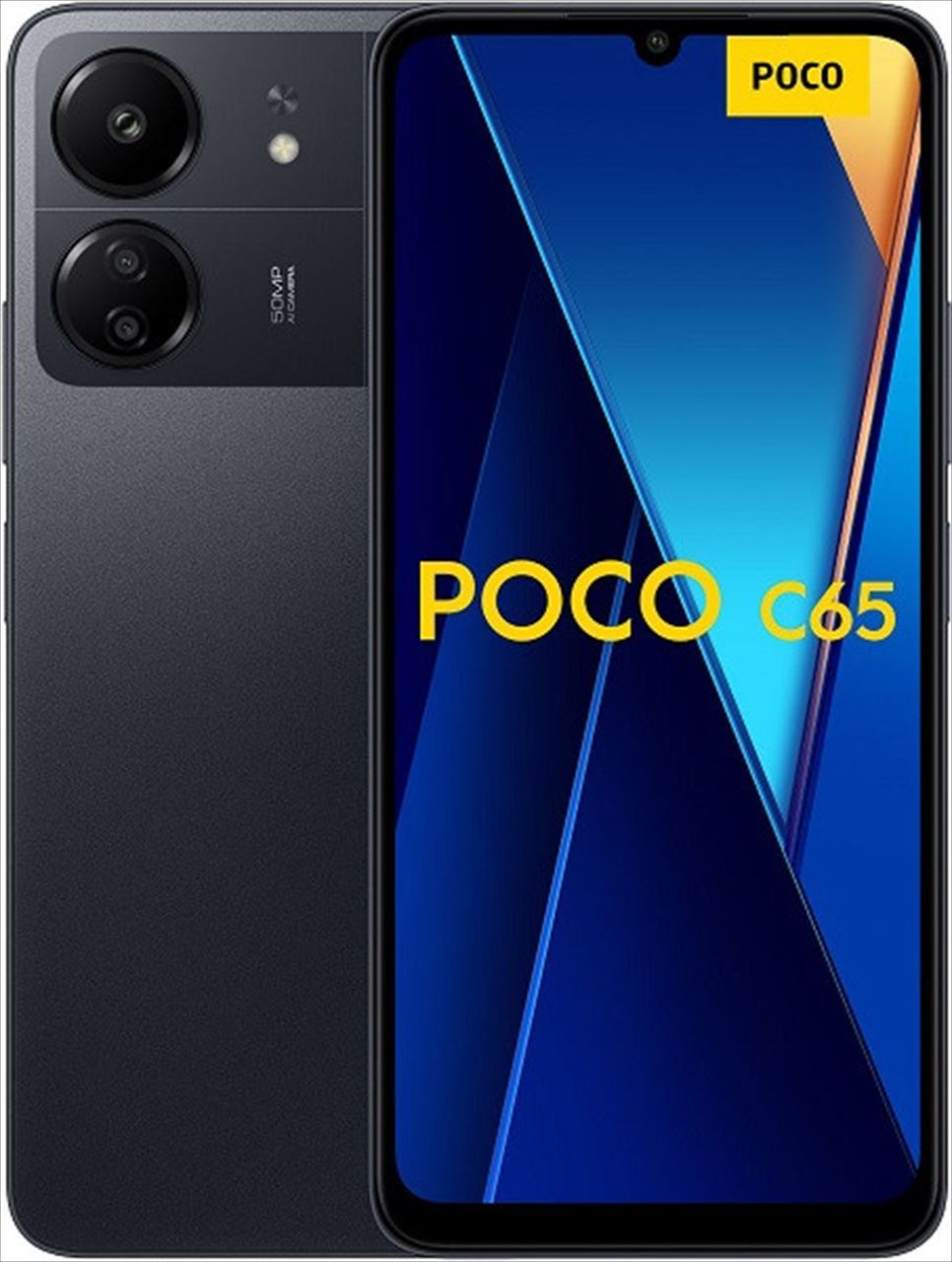 POCO C65 (6GB/128GB) ブラック 【海外版 SIMFREE】 各サイトで併売 