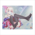 D-GLOW 【影】 AWA White コントロール型ガラスマウスパッド 500x400mm 数量限定特価！