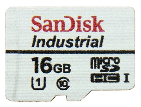 SDSDQAF3-016G-I バルク プラケース入り  ※Sandisk Industrial Micro SD (監視カメラ用途及び産業用途高耐久性、連続稼働向けマイクロSD） ☆6個まで￥250クリックポスト対応可能！