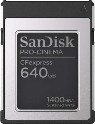 SDCFEC-640G-GN4NN PRO-CINEMA