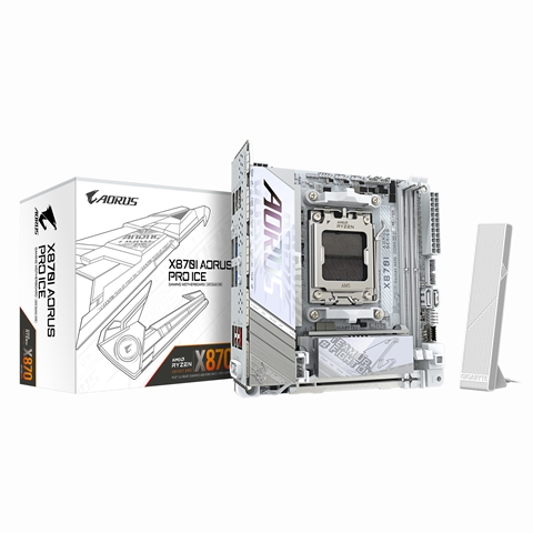 X870I AORUS PRO ICE | Mini-ITX | AMD SocketAM5 | マザーボード | PC