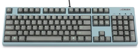 FKBN104MRL/ESG3GAG Majestouch＋ ASAGI 赤軸 104キー 英語配列 アサギフレーム ライトグレーキーキャップ