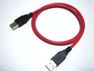 SU2-AM80R USB A オス-オス ケーブル 80cm ☆3個まで￥300ネコポス対応可能！
