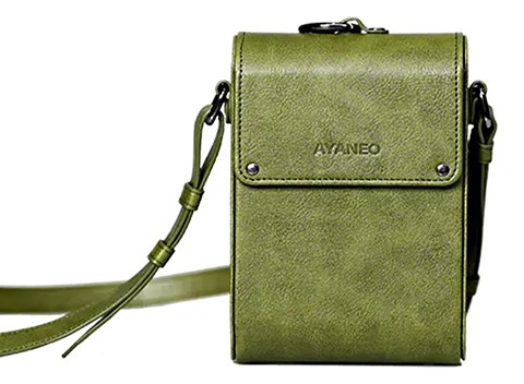 AYANEO Pocket DMG 専用レザー調ケース モスグリーン