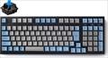 FC980MBTC2/JNEGB FC980RBT  GRAYBLUE　日本語JIS配列　かななし　Bluetooth/USB接続 102キー PBT2色成形キーキャップ CHEERY MX2A青軸
