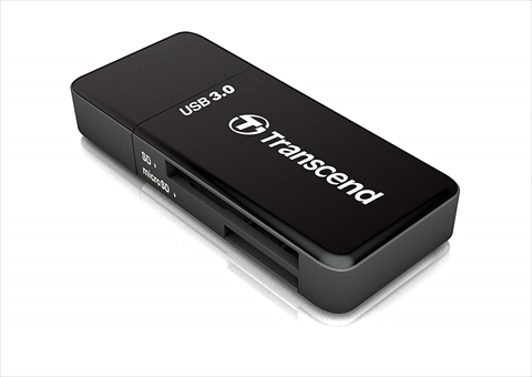 TS-RDF5K  [USB 6in1 Black] USB 3.1 Gen 1カードリーダー  ☆2個まで￥250クリックポスト対応可能！