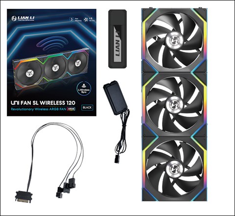 UF-SL120-WLS-3B SL120 WIRELESS トリプルパック ブラック 