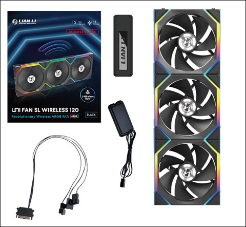 UF-RS-SL120-WLS-3B SL120 WIRELESS トリプルパック　リバースモデル ブラック 