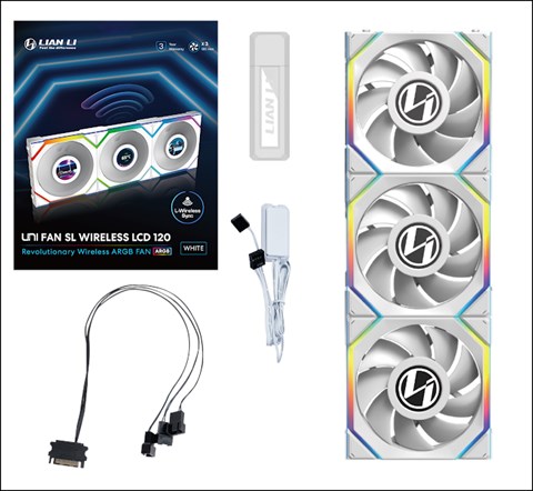 UF-SL120-LCD-WLS-3W SL120 LCD WIRELESS トリプルパック ホワイト 