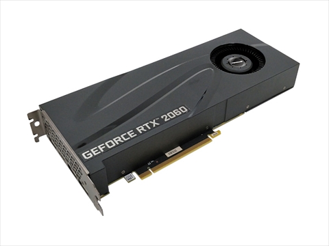 【クリックで詳細表示】M-NRTX2060/6REHPPP MANLI GeForce RTX 2060 6GB Blower