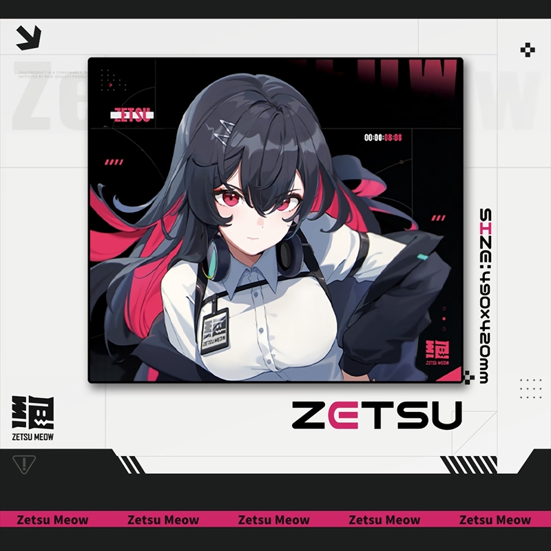 ZETSUMEOW 絶 ZETSU ブラック
