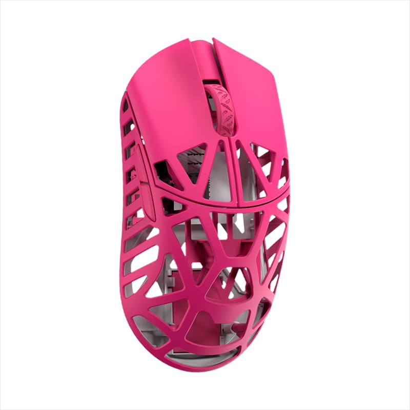 WLMOUSE BEAST X MAX Neon Rose OMRON Opticals