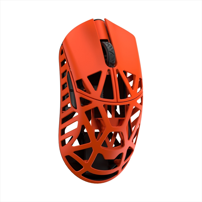 WLMOUSE BEAST X MAX Fire Orange OMRON Opticals