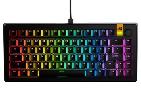 GMMK 3 HE 75% Prebuilt Wired Black - US GLO-KB-GMMK3-75-PB-HE-W-BLK-US