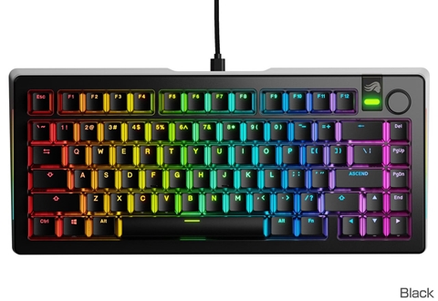 GMMK 3 PRO 75% Prebuilt Wired Black - US GLO-KB-GMMK3-PRO-75-PB-FOX-W-BLK-US