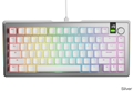 GMMK 3 PRO 75% Prebuilt Wired Silver - US GLO-KB-GMMK3-PRO-75-PB-FOX-W-SIL-US