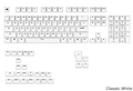 Glorious GPBT Basics Keycaps Classic White - US - Retail GLO-KB-ACC-KC-GPBT-BA-CWHT-US