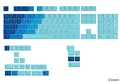 GPBT Gradient Keycaps - Ocean - US - Retail GLO-KB-ACC-KC-GPBT-GR-OCN-US