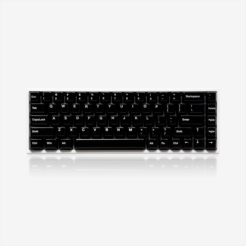 CERAMIC KEYCAP SET V2 with Legends black