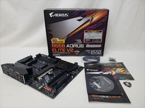 B550 AORUS ELITE V2 各サイトで併売につき売切れのさいはご容赦願います。