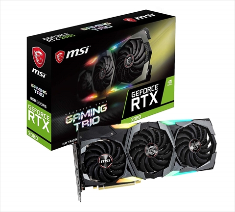 【クリックで詳細表示】GeForce RTX 2080 GAMING TRIO