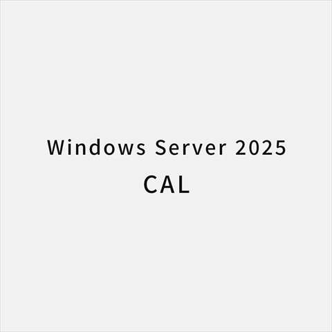 DSP版 Windows Server 2025 デバイスCAL 5CAL 日本語