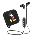 PG-BTE1SD01MKY Bluetooth® 4.1搭載 ワイヤレス ステレオ イヤホン シリコンポーチ付き[ミッキーマウス/ブラック］