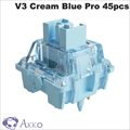 【45個】 Akko V3 Cream Blue Pro スイッチ (第3世代) AKKO02-00003