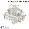 【45個】 Akko V3 Crystal Pro スイッチ (第3世代) AKKO02-00007