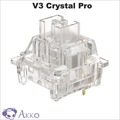 Akko V3 Crystal Pro スイッチ (第3世代) 1個 ☆40個まで￥250クリックポスト対応可能！