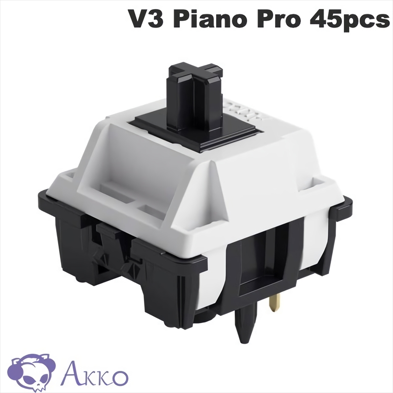 【45個】 Akko V3 Piano Pro スイッチ (第3世代) AKKO02-00009