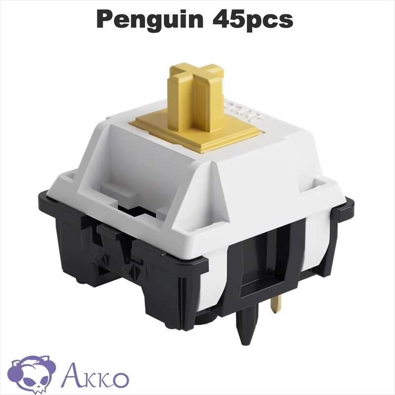 【45個】 Akko Penguin スイッチ (第3世代) Silent AKKO02-00010