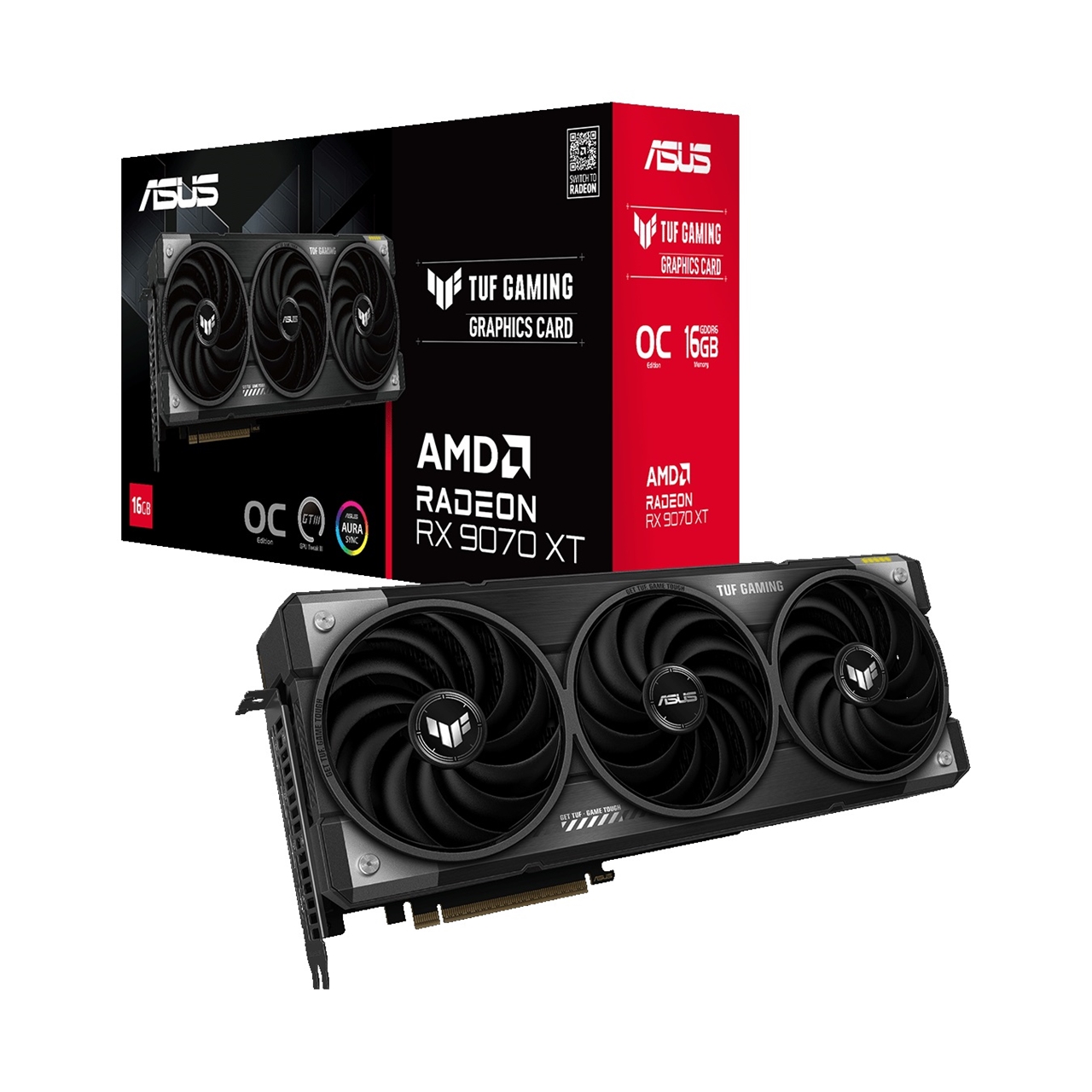TUF-RX9070XT-O16G-GAMING | RADEON RX 9070 XT | AMD PCI-Express
