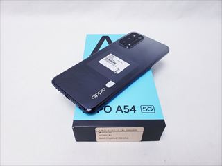 OPPO A54 5G シルバーブラック /OPG02SKU 【au SIMFREE】 各サイトで併売につき売切れのさいはご容赦願います。