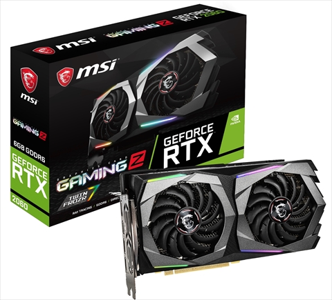 【クリックで詳細表示】GeForce RTX 2060 GAMING Z 6G