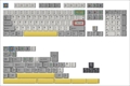 KEYTOK Game Keycaps グレー